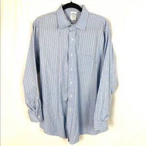 Brooks Brothers Men’s Sz 17 Dress Shirt Slim Fit
